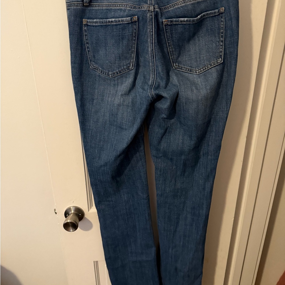 Talbots Women's boot cut Blue Jeans - Picture 2 of 4